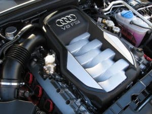 V8 Audi Engine
