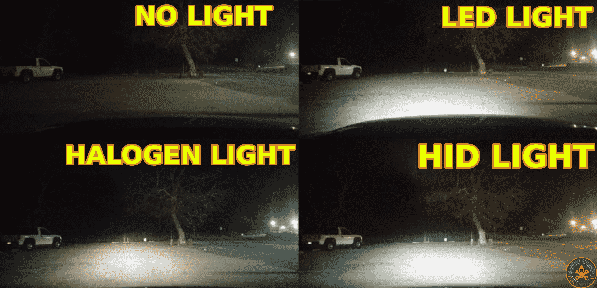 Headlight comparisons