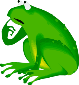 thinking frog