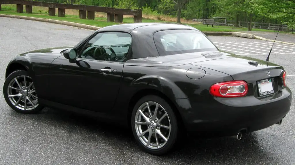 2010 black mazda miata