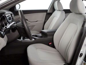 2013 Kia Optima beige leather interior