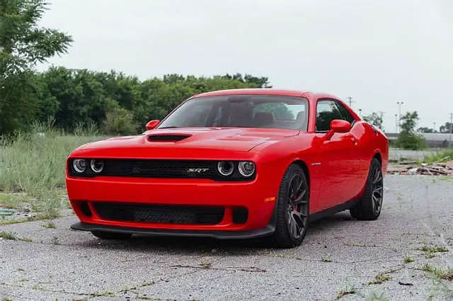 2014 red dodge hellcat