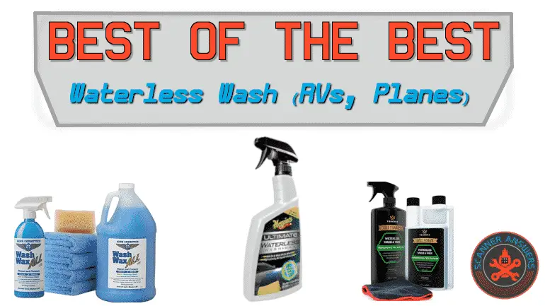 Best Waterless Wash and Wax Cleaners Boat RV or Plane