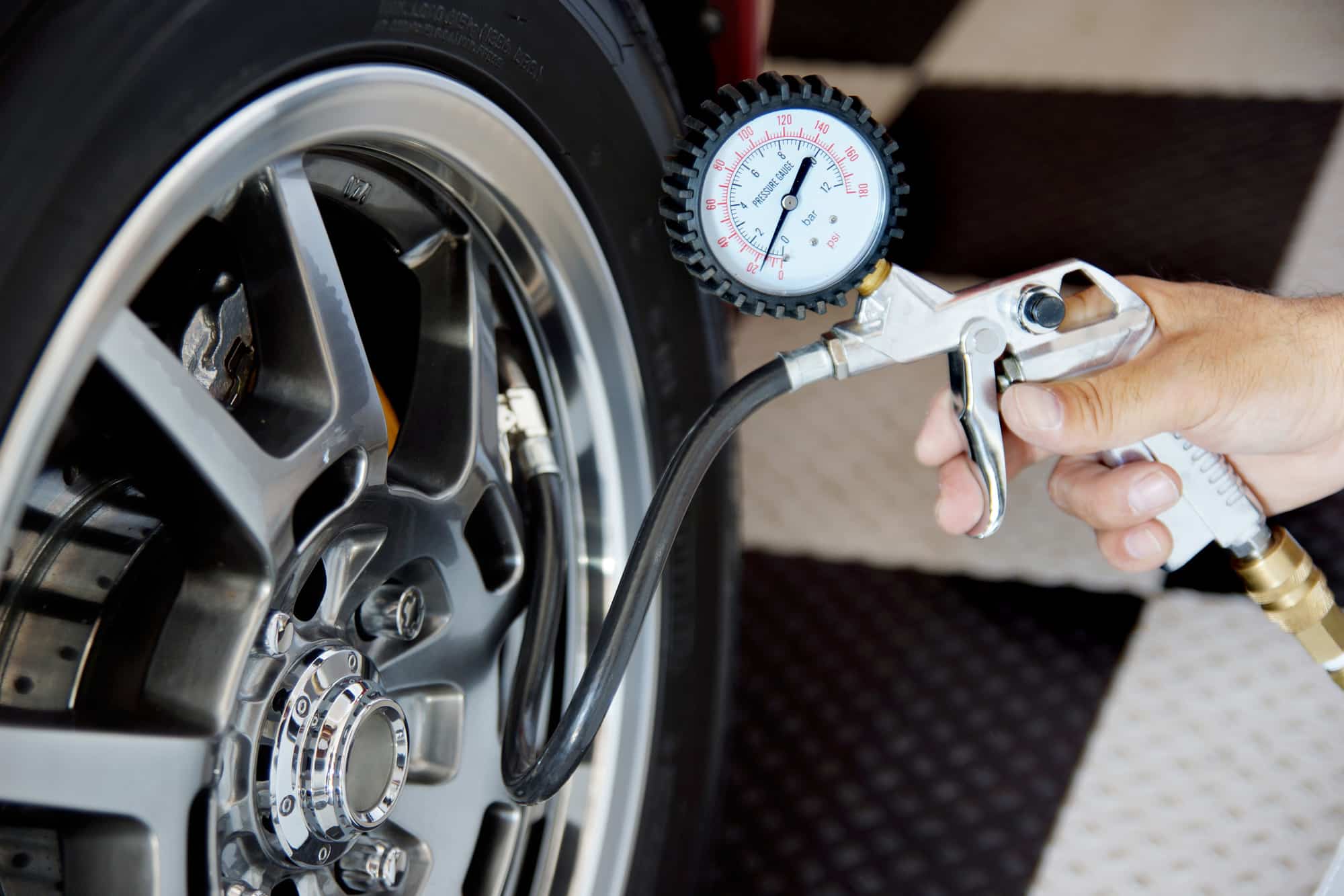 How to Check Air Pressure and Inflate Tires