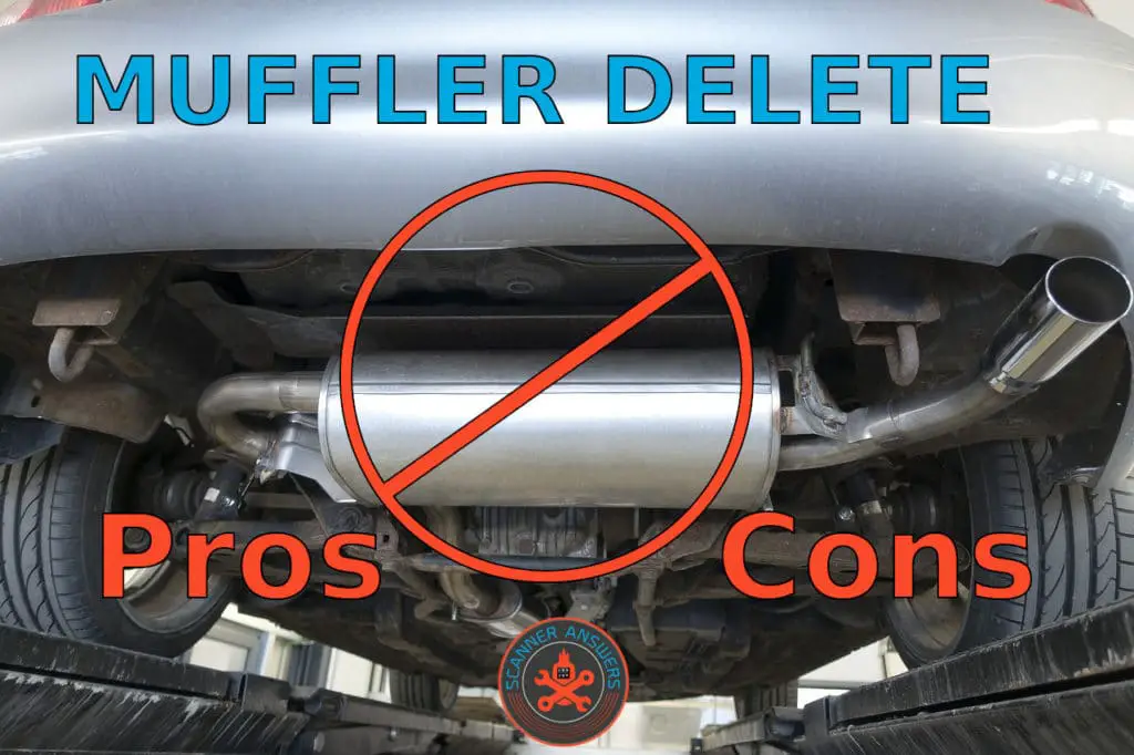 how much is a muffler delete