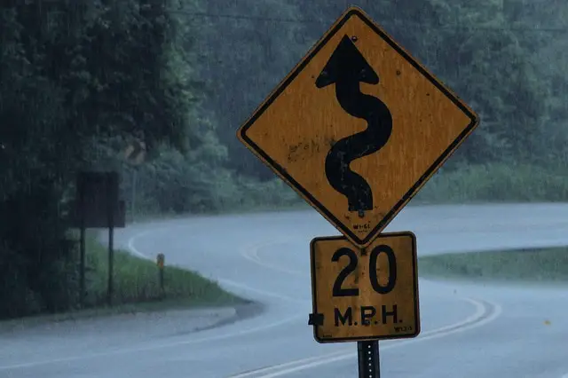 20 mph road sign