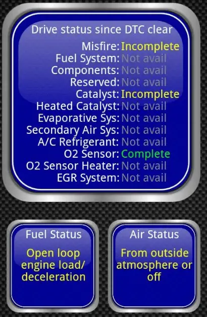 torque dtc fault codes