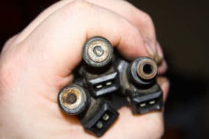 dirty or clogged fuel injectors