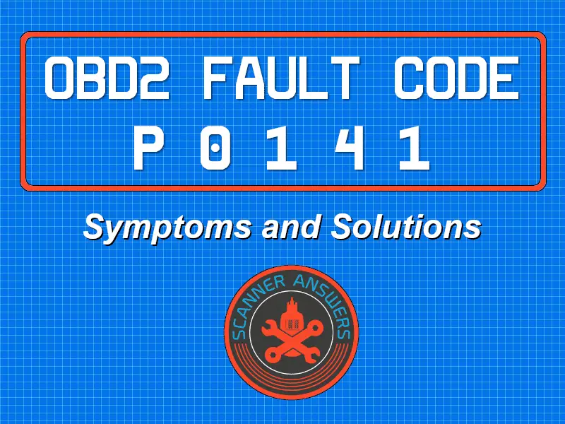P0141 OBD2 Trouble Code