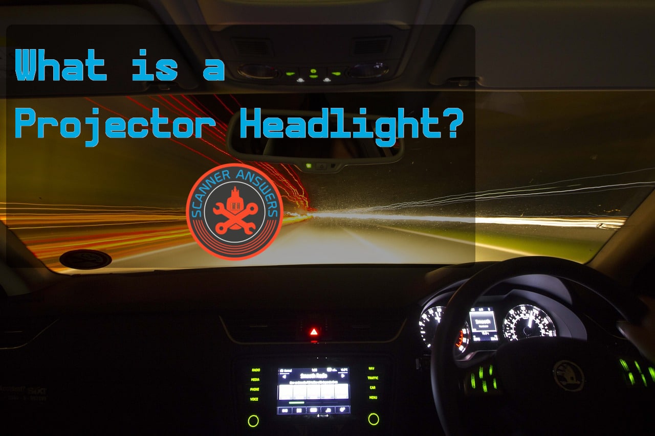 What is a projector headlight