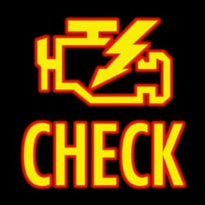 Check engine light