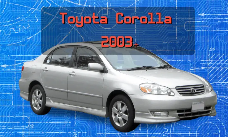 2003 toyota corolla