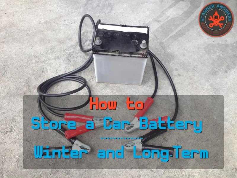 battery maintainer for winter storage