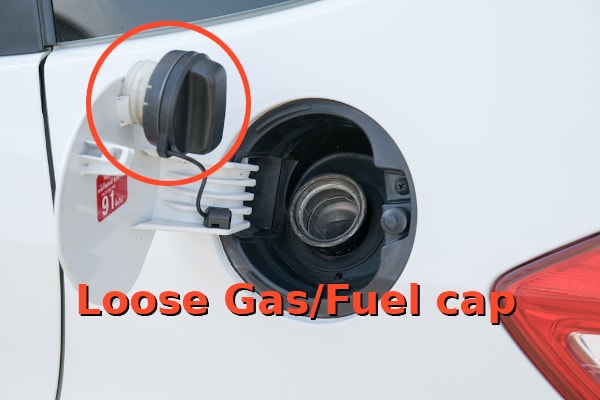 loose gas cap