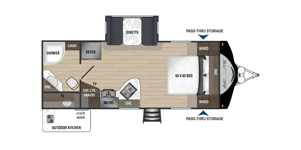 Dutchman Aerolite Floorplan