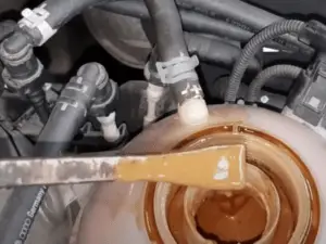 car not overheating but leaking coolant