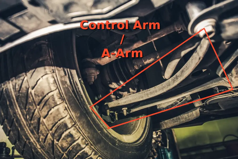 front suspension control arm