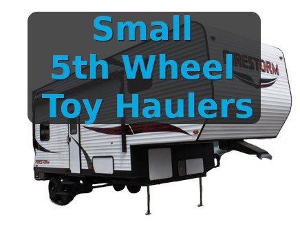 ebay 5th wheel toy haulers