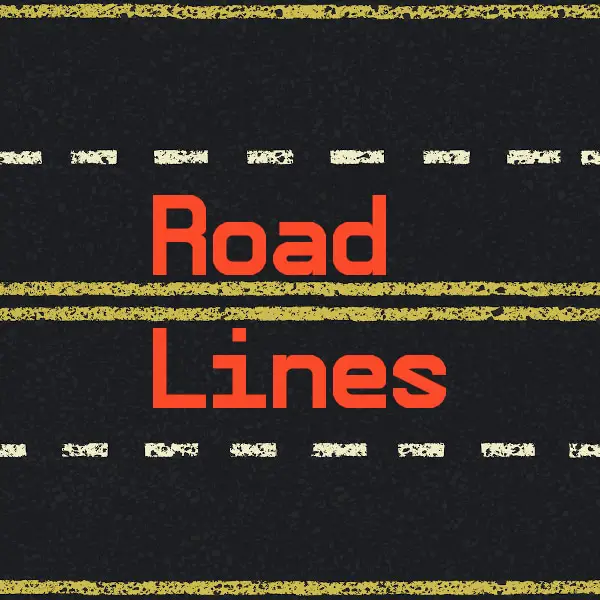 highway road lines