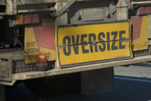 oversize load sticker