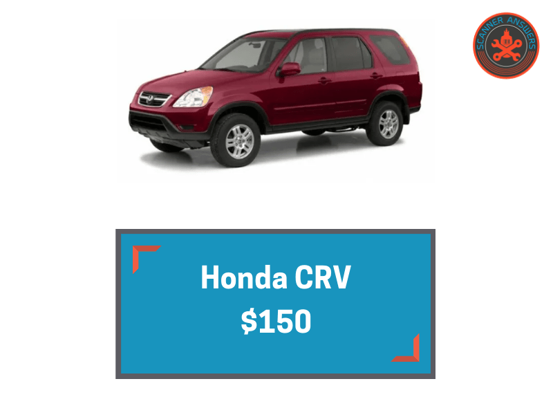 Honda CRV distributor replacement cost 150