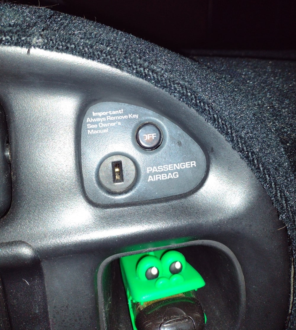 airbag on off button